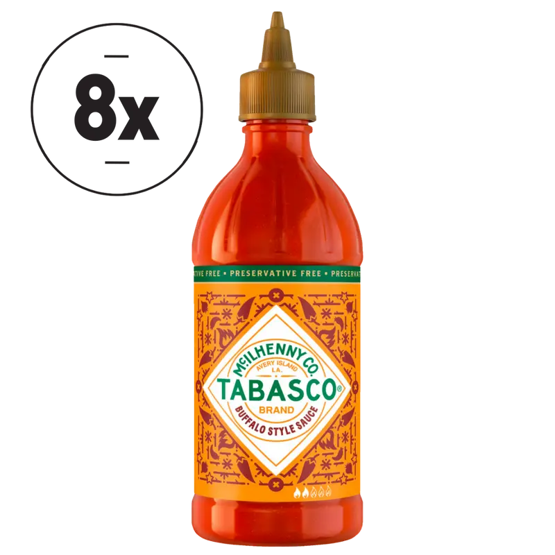 TABASCO® Buffalo Style Sauce - 8x 256ml