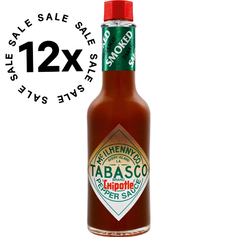 TABASCO® Chipotle Sauce - Rauchig-scharf - 12x 150ml