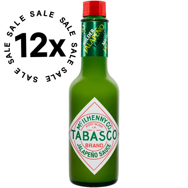 TABASCO® Jalapeño Sauce – Mild-würzig - 12x 150ml