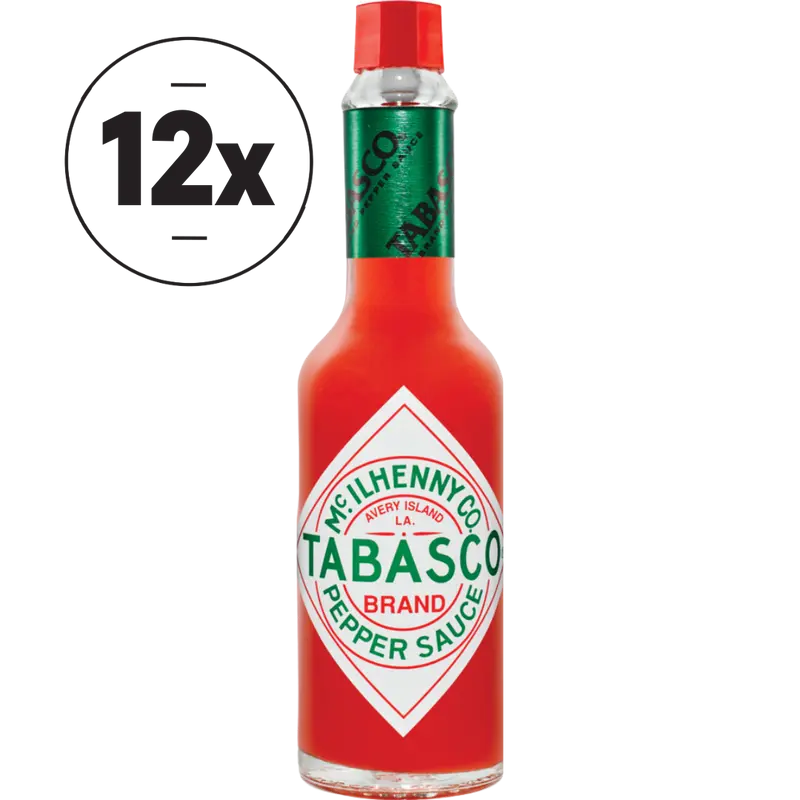 TABASCO® Original Red Sauce - Chilisauce - 12x 60ml