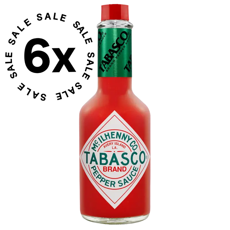TABASCO® Original Red Sauce - Chilisauce - 6x 350ml