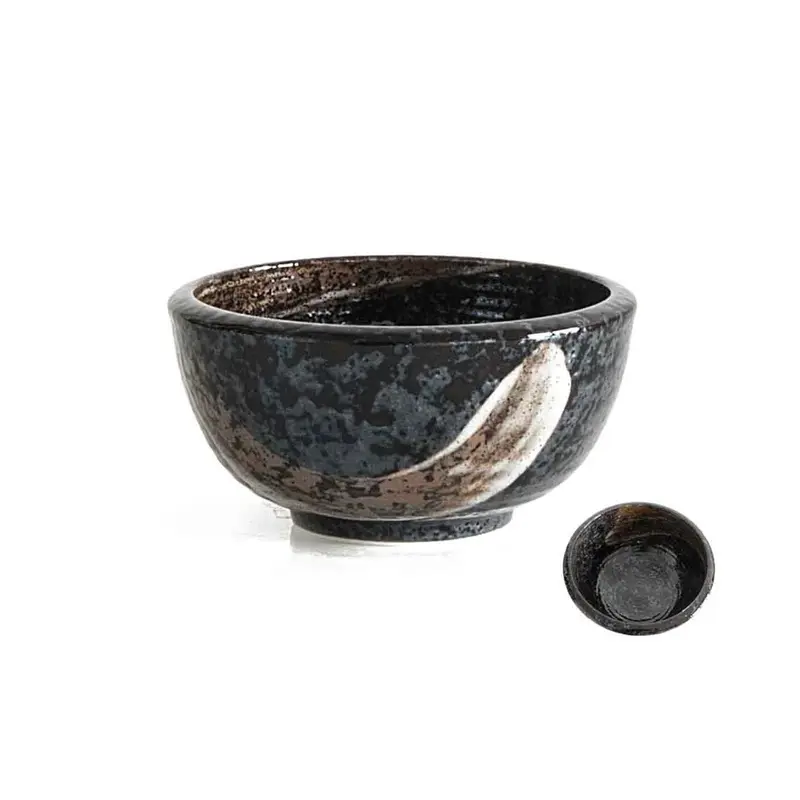 Taisan Schale| schwarz-weiß| Porzellan | D14cm | H7cm