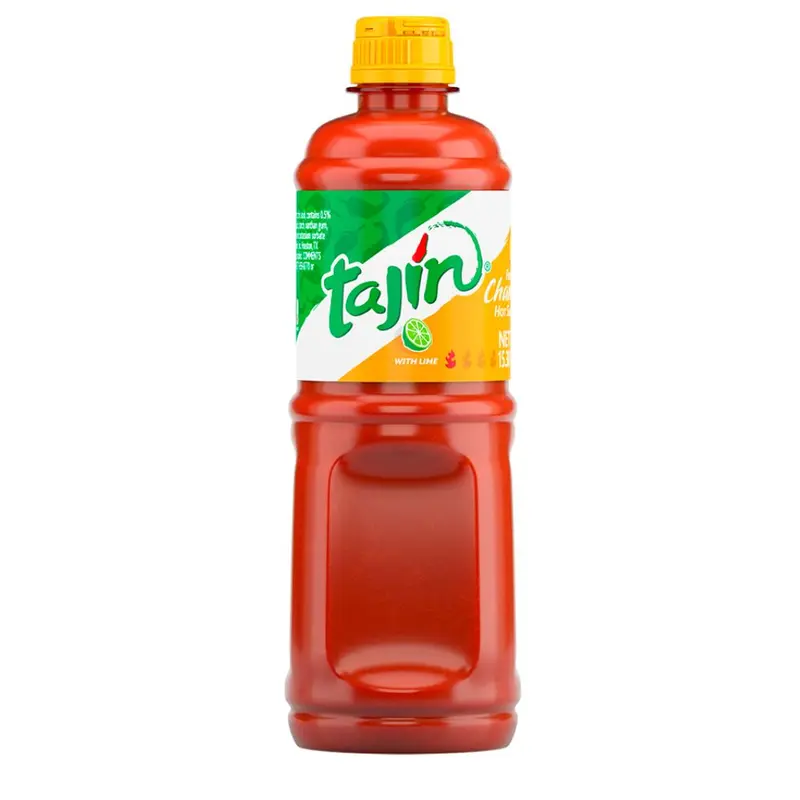 Tajin Fruity Chamoy Hot Sauce, fruchtige scharfe Sauce mit Limettengeschmack 455ml