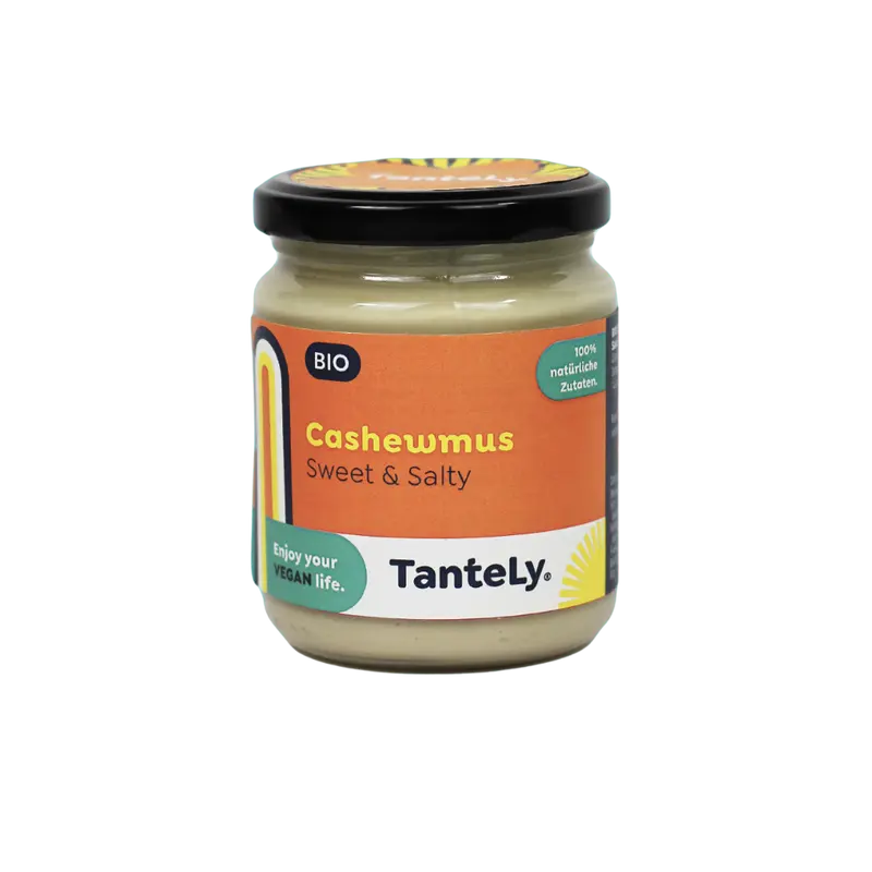 TanteLy Cashewmus Sweet & Salty - Vegan & Bio, 250g