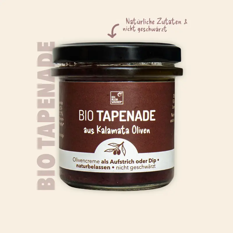 Tapenade mit Kalamata Oliven Bio, 130g