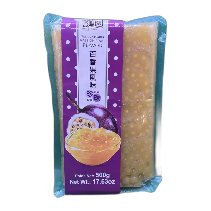 Tapioka Perlen Maracuja Geschmack 500G
