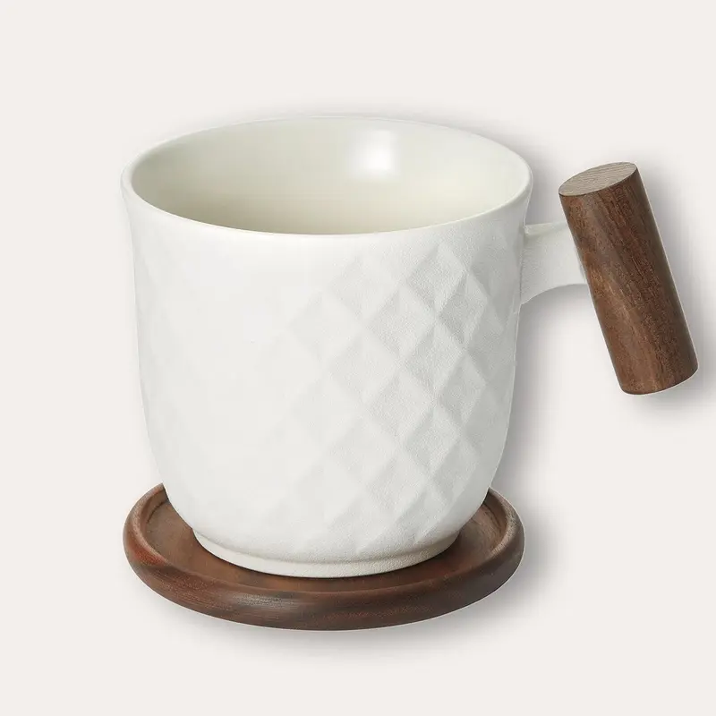 Tee-/Kaffeebecher "Black 'n White" – 450 ml
