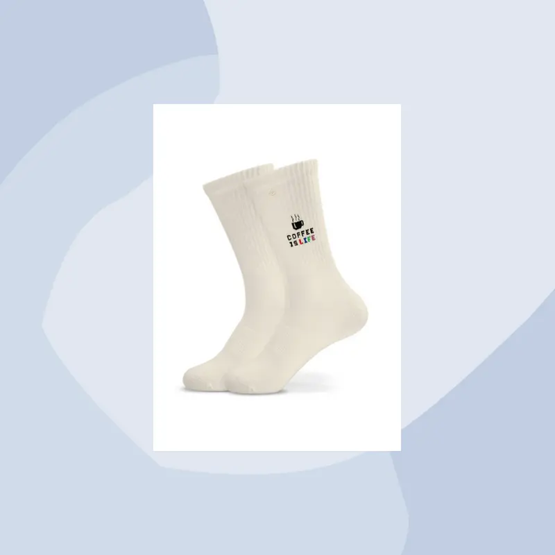 Tennissocken mit Aufdruck