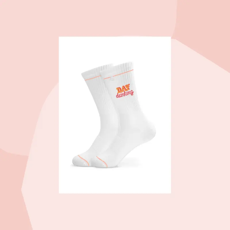 Tennissocken mit Aufdruck