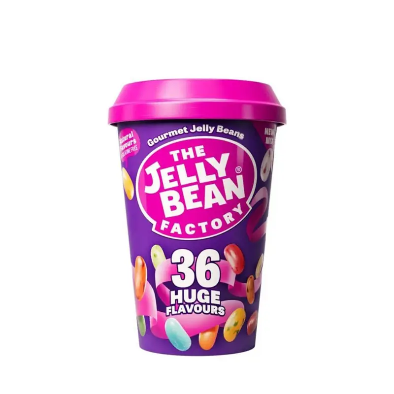 The Jelly Bean 36 Huge Flavours, Bonbons mit gemischten Geschmacksrichtungen, 200g