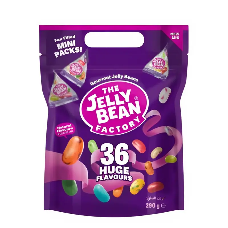 The Jelly Bean 36 Huge Flavours, Süßigkeiten mit gemischten Geschmacksrichtungen von 290g