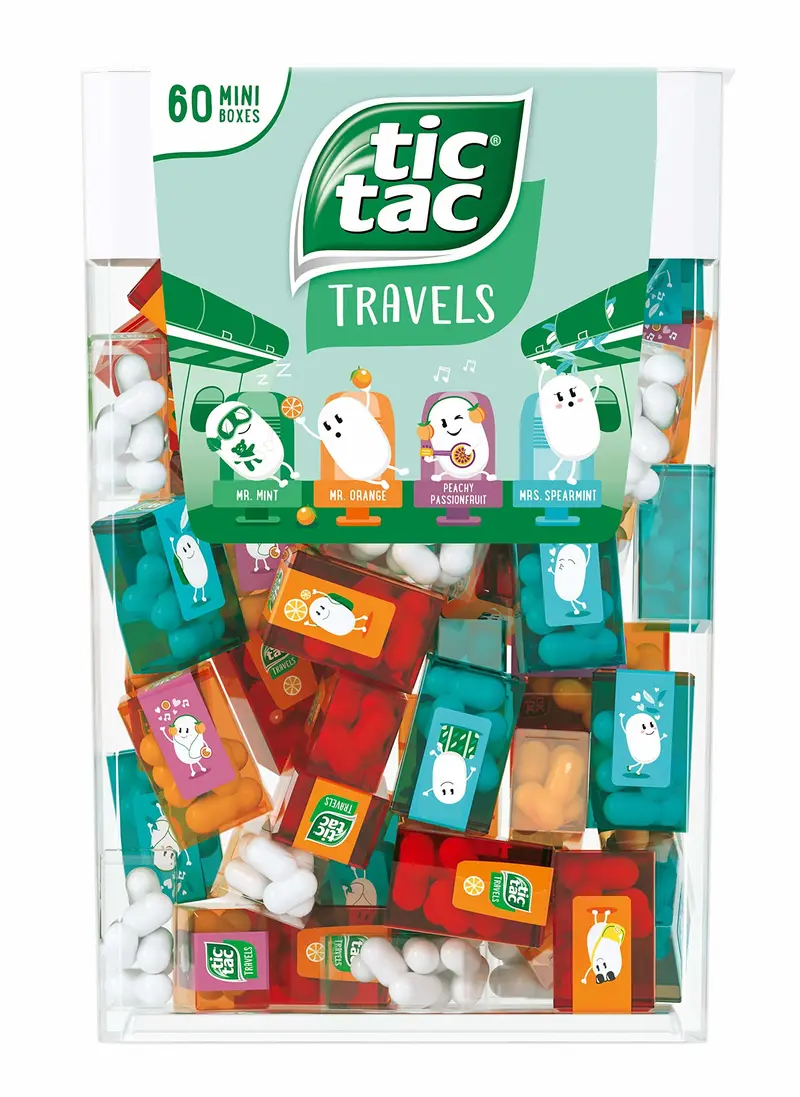 TIC TAC Box mit 60 Mini Boxen