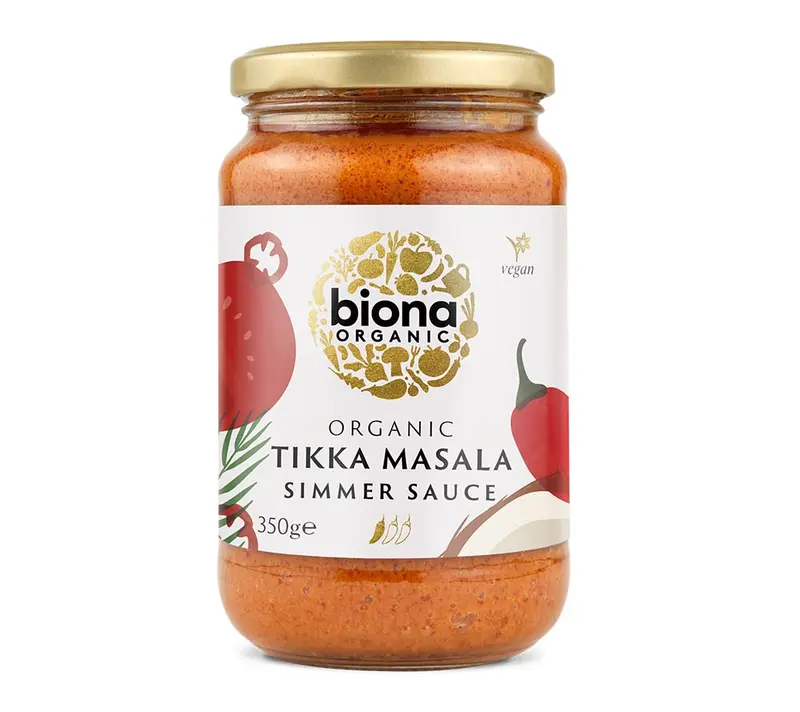 Tikka Masala Simmer Sauce von Biona Organic