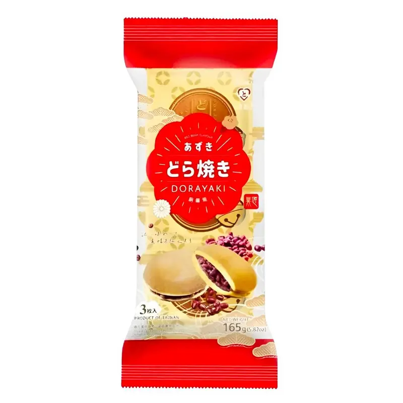 Tokimeki Dorayaki Red Bean, Dorayaki mit roter Bohnencreme 165g