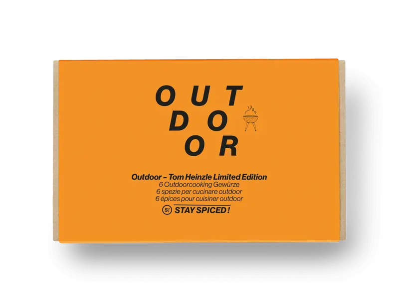 Tom Heinzle OUTDOOR | Gewürze Set | 6er Geschenkbox