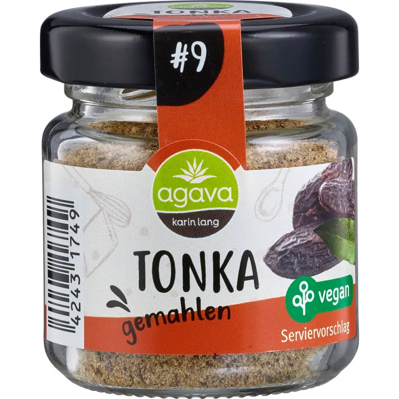 Tonkabohne, gemahlen