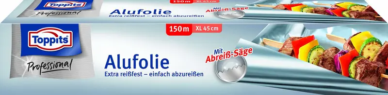 Toppits Alufolie extrabreit, 150m