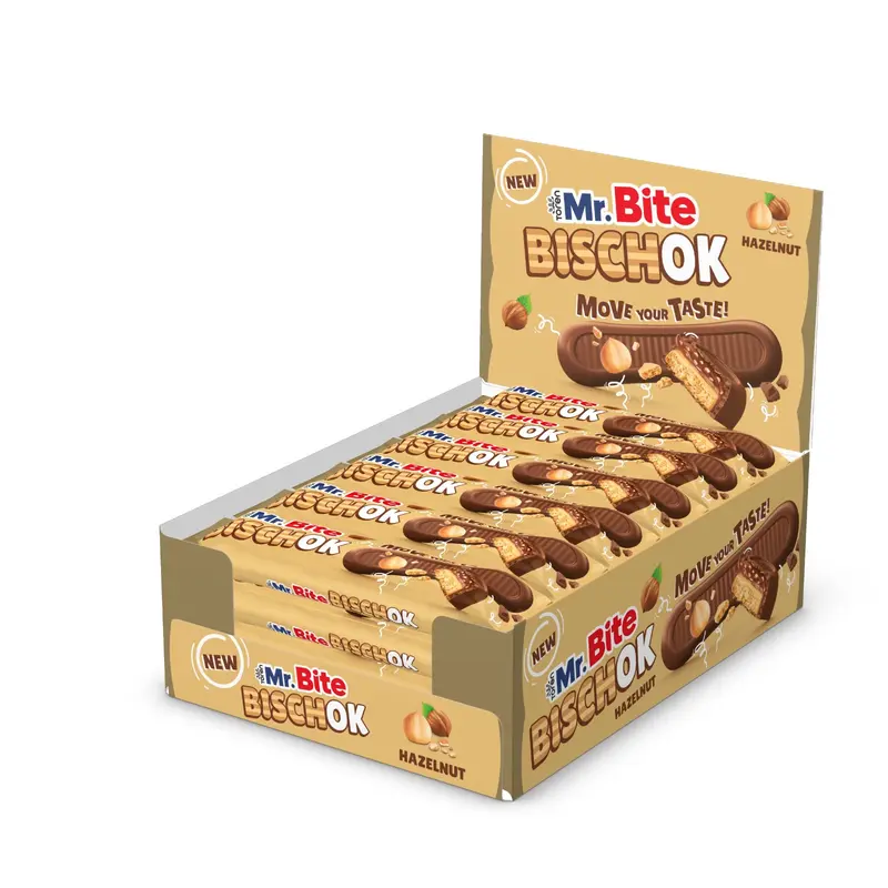 Toren Mr. Bite Bischok Haselnuss 24 x 35g