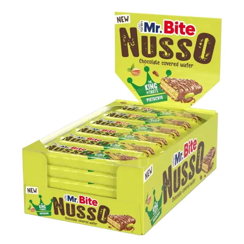 Toren Mr. Bite Nusso Pistazie 24 x 35g