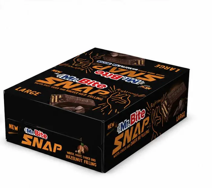 Toren Mr. Bite Snap Waffelriegel Dark 24 x 35g