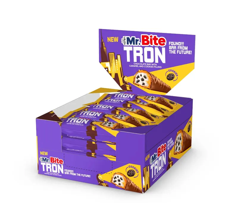 Toren Mr. Bite Tron Caramel Cookies 24 x 32g