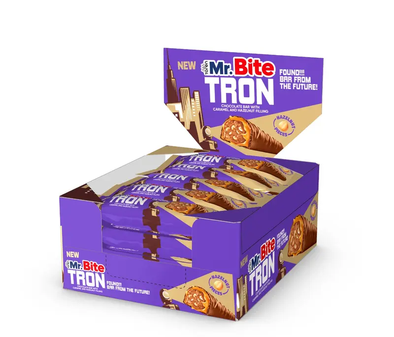 Toren Mr. Bite Tron Caramel Haselnuss 24 x 32g
