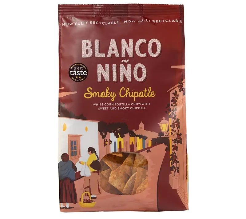 Tortilla Chips-Smoky Chipotle von Blanco Nino