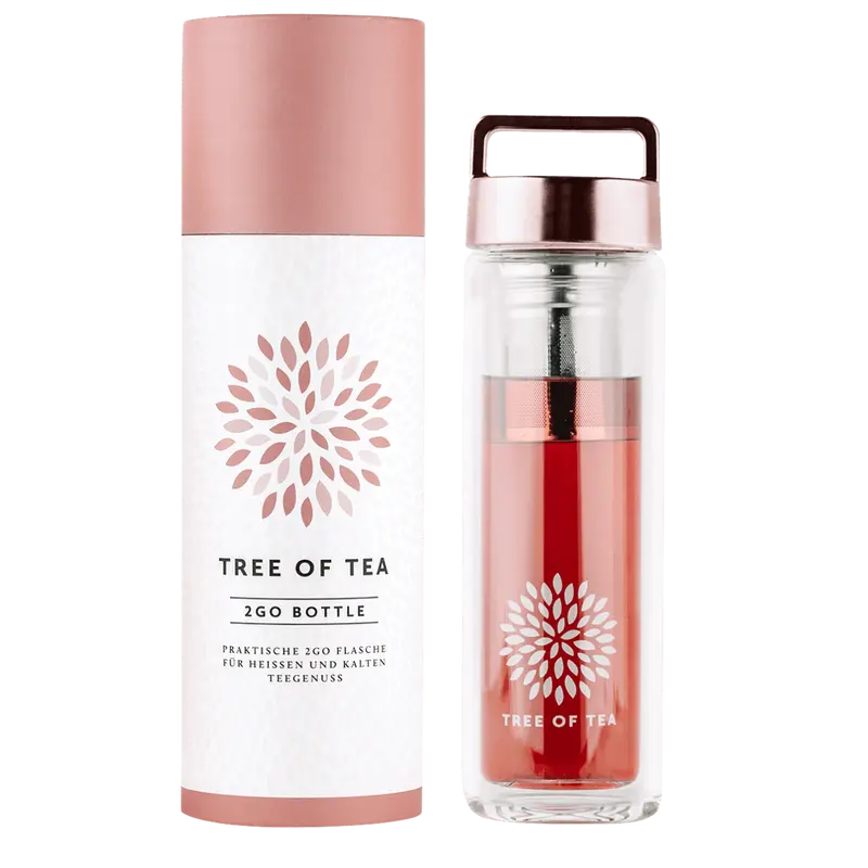 Tree of Tea 2go Bottle, roségold