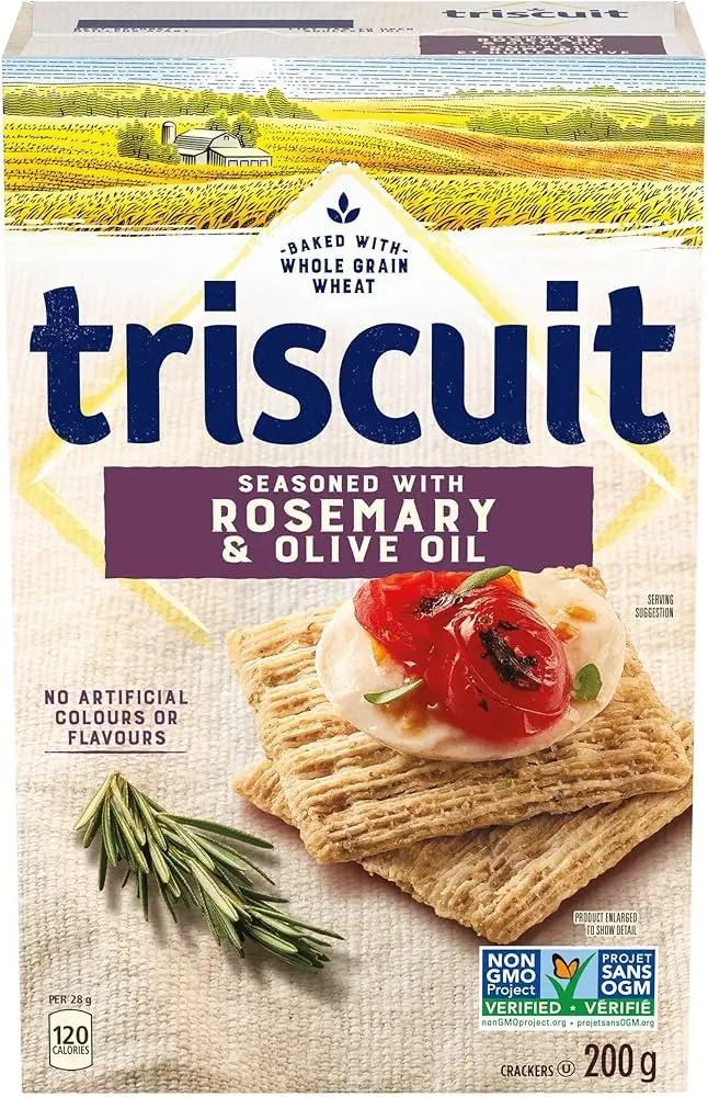 triscuit - Crackers "Rosemary & Olive Oil" (200 g)