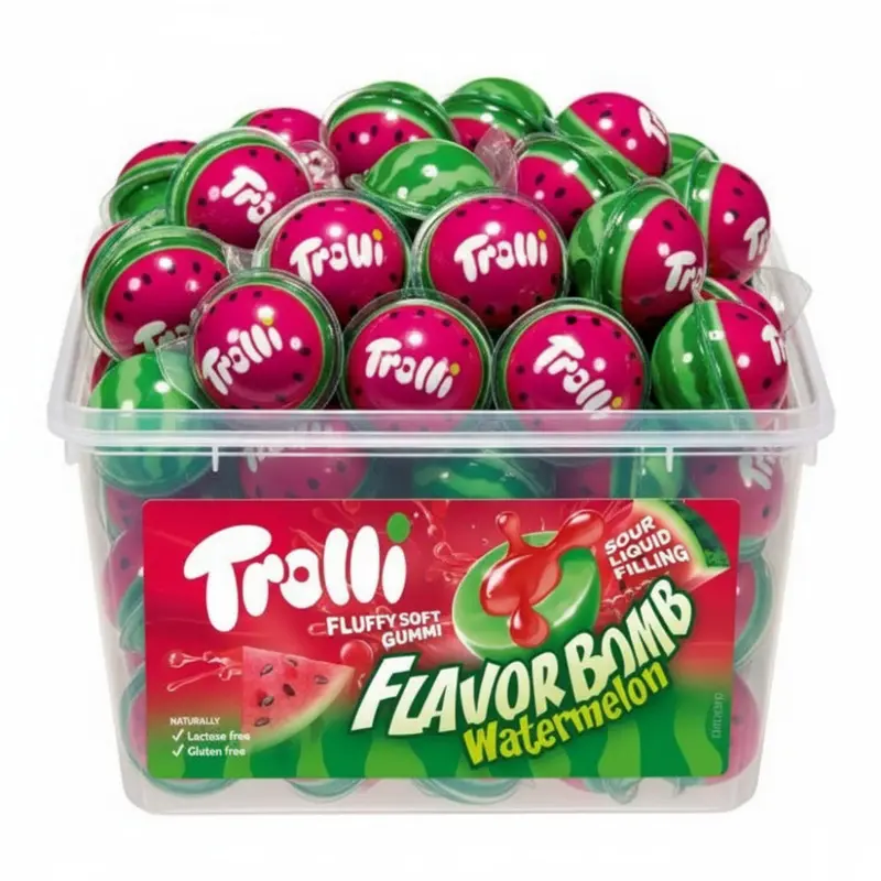Trolli Flavor Bomb Watermelon 60 Stk. MHD