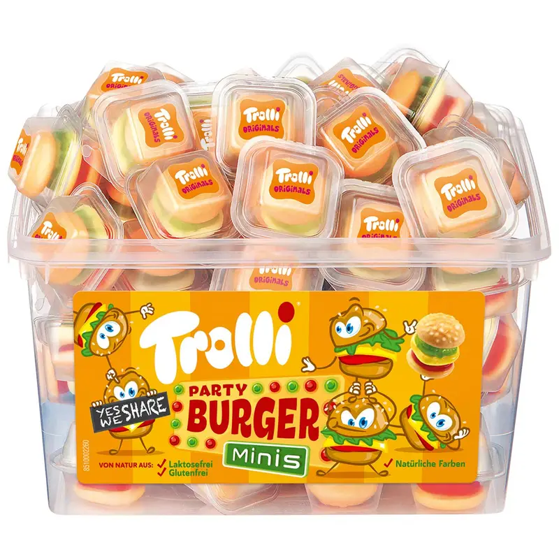 Trolli Mini Burger, 600 g