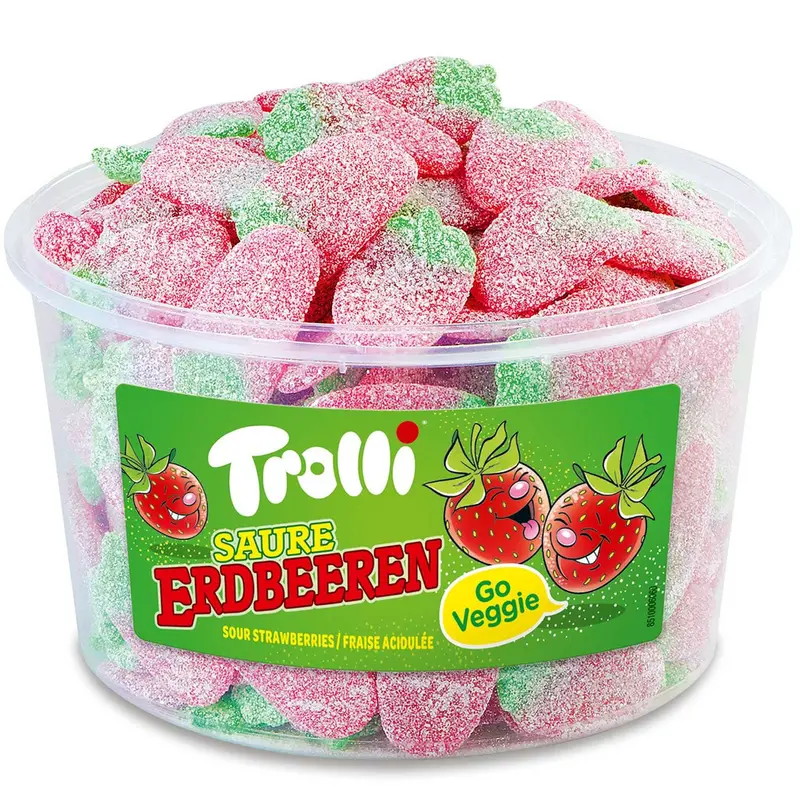 Trolli Saure Erdbeeren 1,2 kg