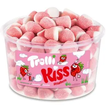 Trolli Strawberry Kiss 150 Stk.