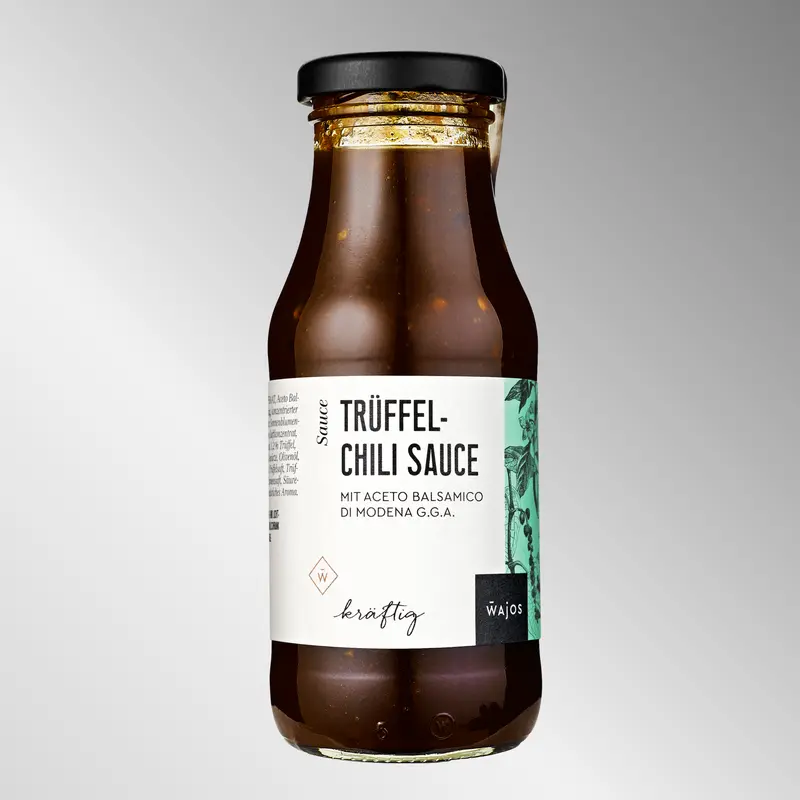 Trüffel-Chili Sauce mit Aceto Balsamico Di Modena G.G.A. - 245ml