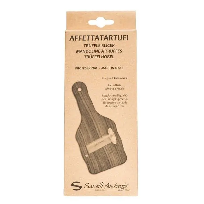 Trüffelhobel aus Rosenholz