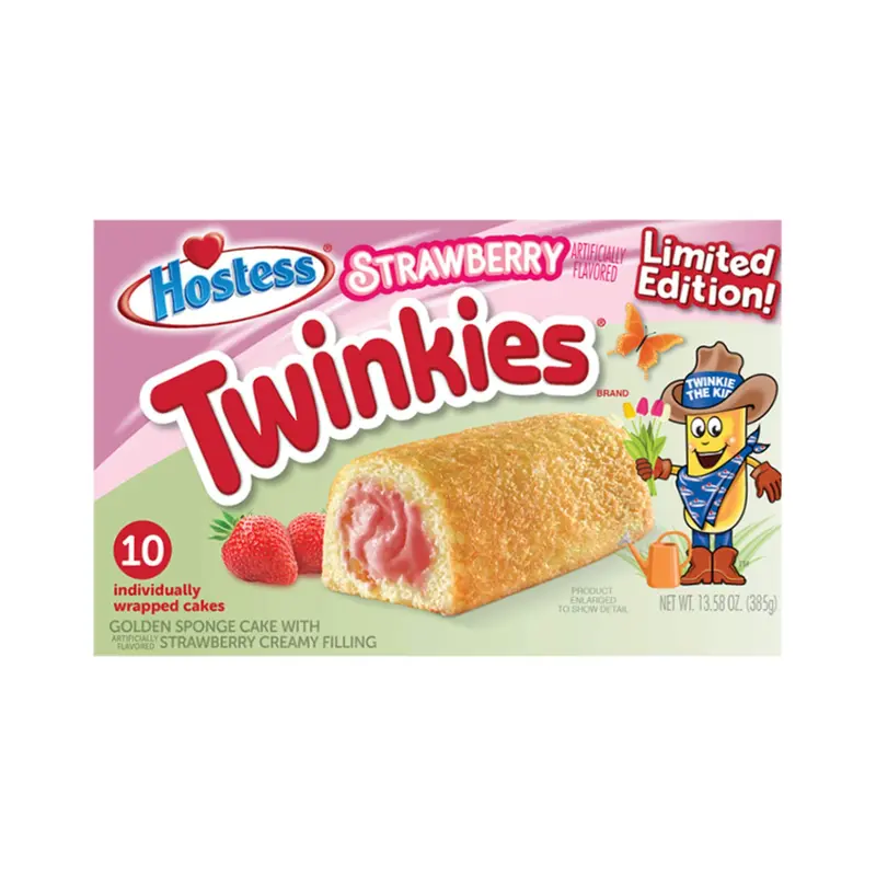 Twinkies Mixed Berry, Erdbeerkuchen 385g