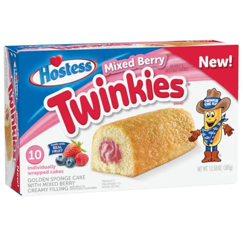 Twinkies Mixed Berry, Waldfrucht-Snacks 385g