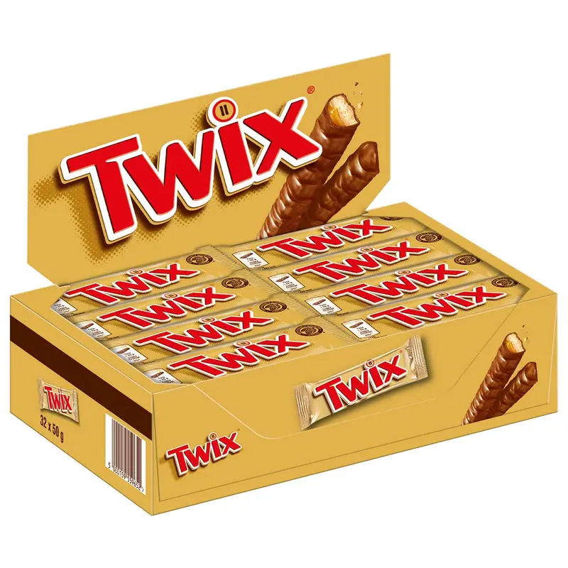 Twix Schokoriegel 32 x 50g