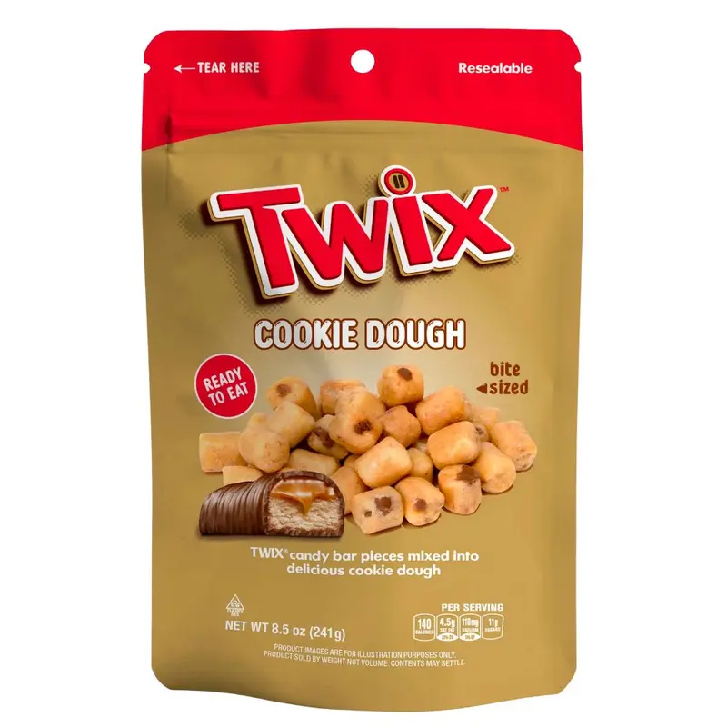 Twix Taste Of Nature Cookie Dough, Twix-Geschmack Kekse 241g