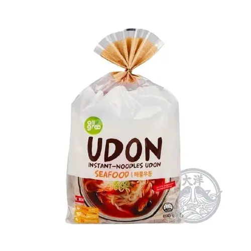 Udon Nudeln, Meeresfrüchte