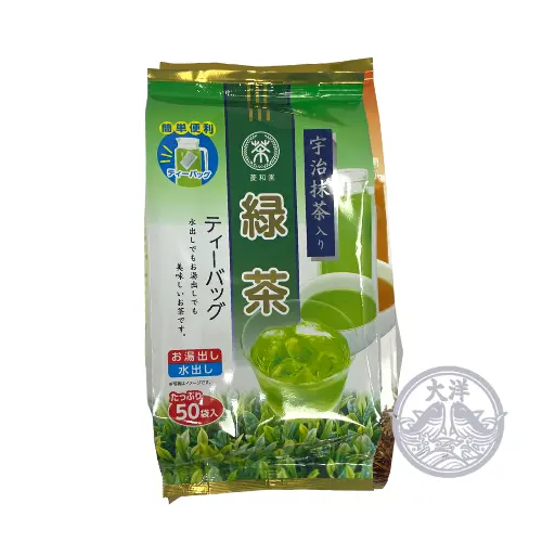 Uji Matcha Iri Ryokucha Tea Bag (Green Tea with Match Tea Bags)