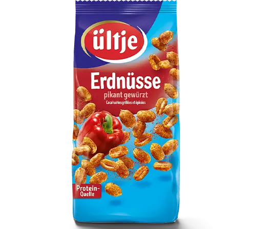 Ültje Erdnüsse Pikant Gewürzt 900g