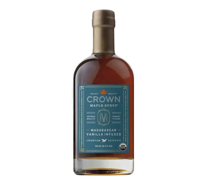 Vanilla Infused Ahornsirup von Crown Maple, 250 ml