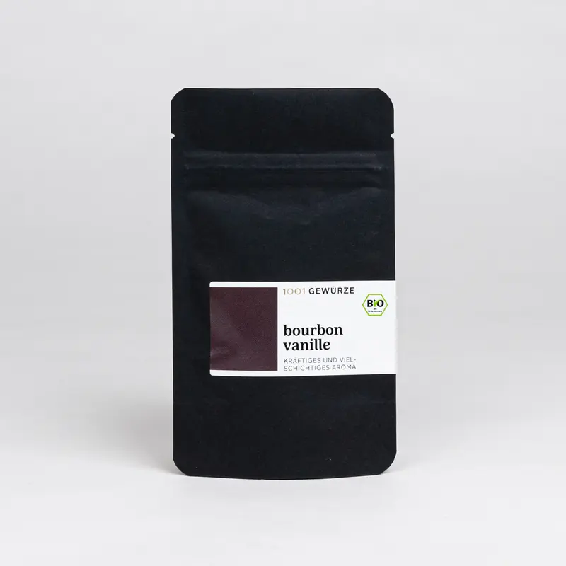 vanille bourbon, gemahlen Verpackungsart