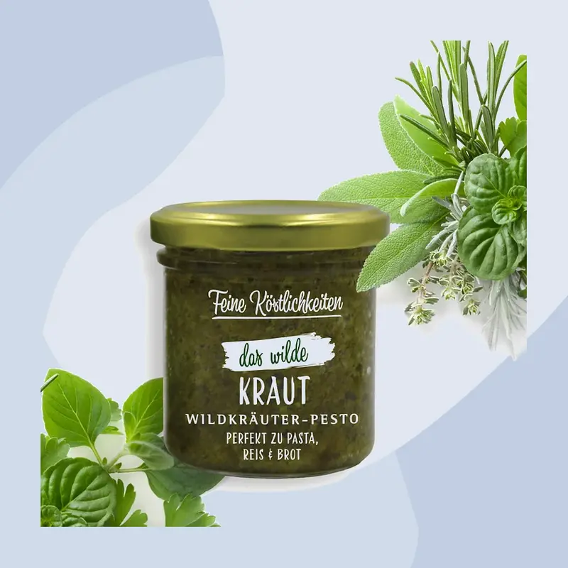 Veganes Wildkräuter Pesto