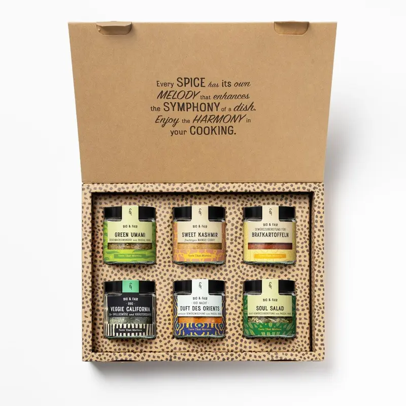 Veggie Lover Gewürze Geschenkbox