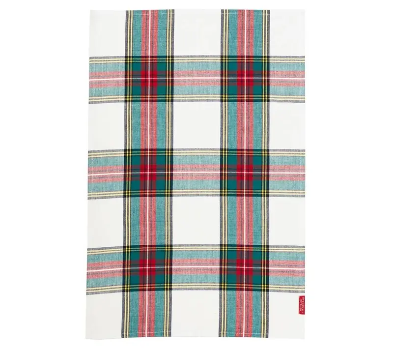Vintage Plaid Geschirrtuch von Stonewall Kitchen (100 % Baumwolle)