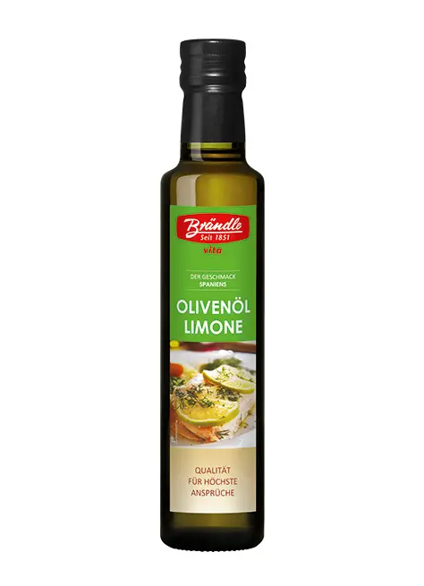 vita-Olivenöl mit Limone, kaltgepresst