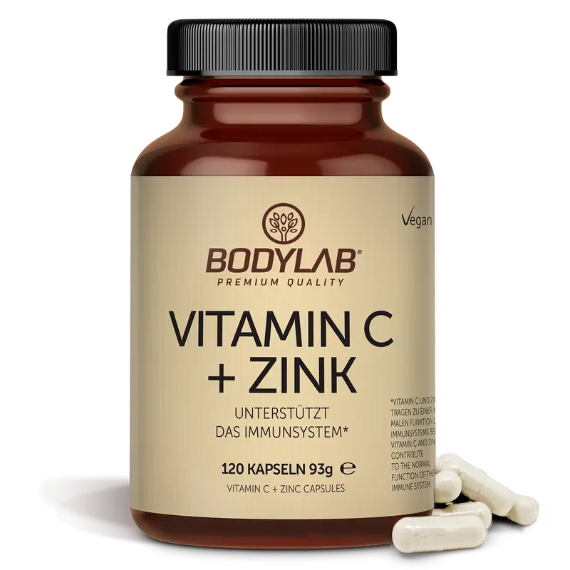 Vitamin C + Zink (120 Kapseln)