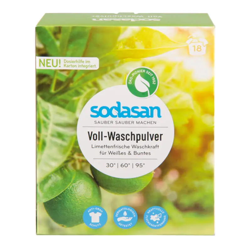 Voll-Waschpulver Limettenfrische